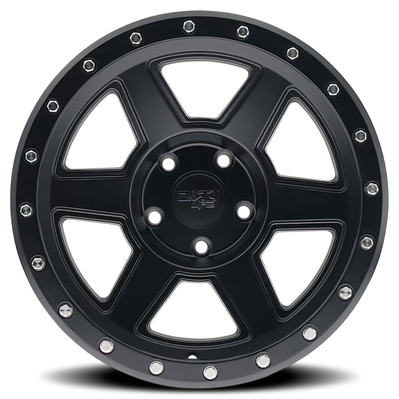 Dirty Life 9315 Compound 17x9 / 6x139.7 BP / -12mm Offset / 106mm Hub Matte Black Wheel Dirty Life Wheels - Cast AXOPROS