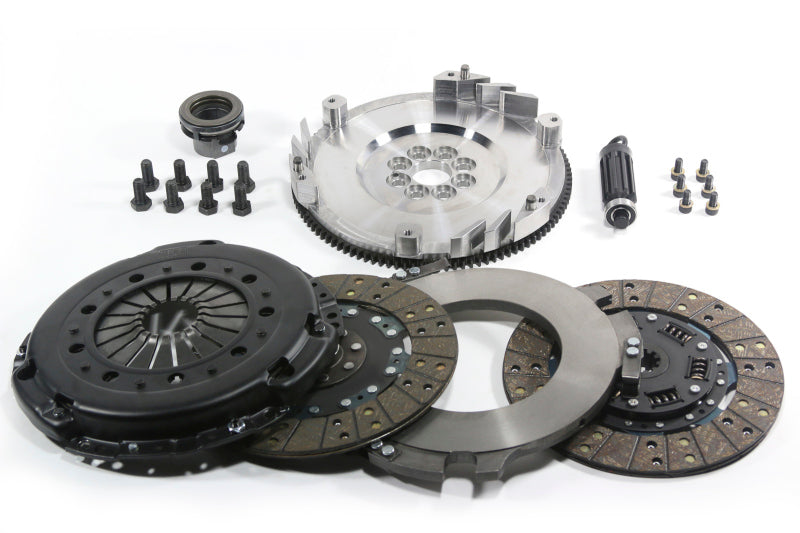 DKM Clutch BMW E34/E36/E39/E46/Z3 (6 Cyl) MS Twin Disc Clutch w/Steel Flywheel (660 ft/lbs Torque) DKM Clutch Clutch Kits - Multi AXOPROS