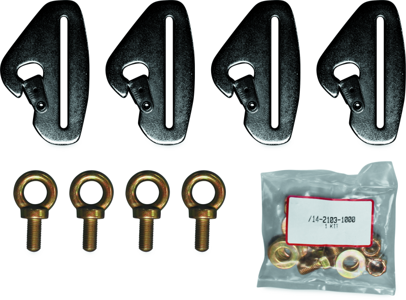 DragonFire Racing Harness Mounting Kit- Quck Release for Can-Am Maverick Models DragonFire Racing Seat Belts & Harnesses AXOPROS