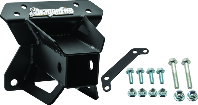 DragonFire Racing Rear Receiver Hitch for Kawasaki KRX1000 DragonFire Racing Hitch Receivers  AXOPROS