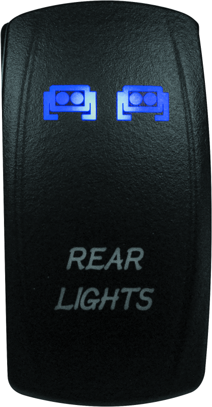 DragonFire Racing Lighted Switch Rear Light On/Off Blue DragonFire Racing Relays AXOPROS