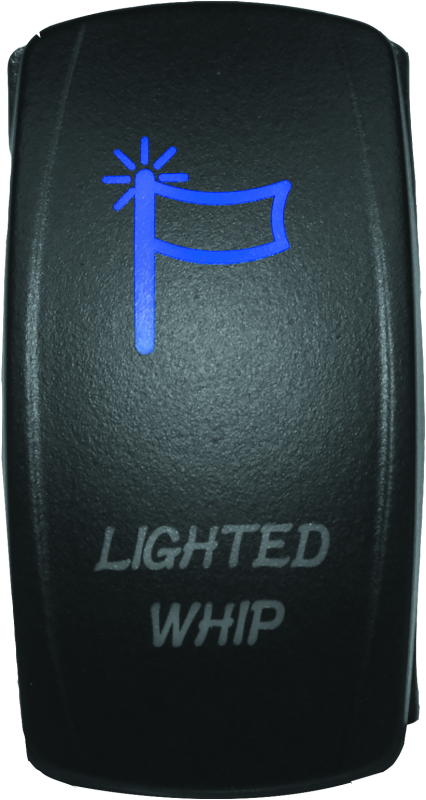 DragonFire Racing Lighted Switch Whip On/Off Blue DragonFire Racing Relays AXOPROS