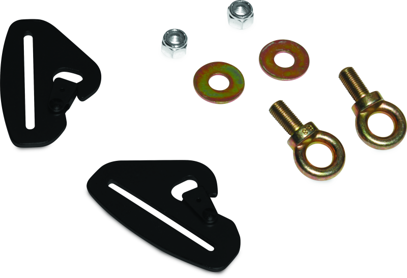 DragonFire Racing Quick-Release Snap Hook Harness Tab Kits 3in DragonFire Racing Quick Release Adapters AXOPROS