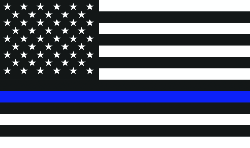 DragonFire Racing Whip Flag - Back the Blue DragonFire Racing Whip Lights AXOPROS