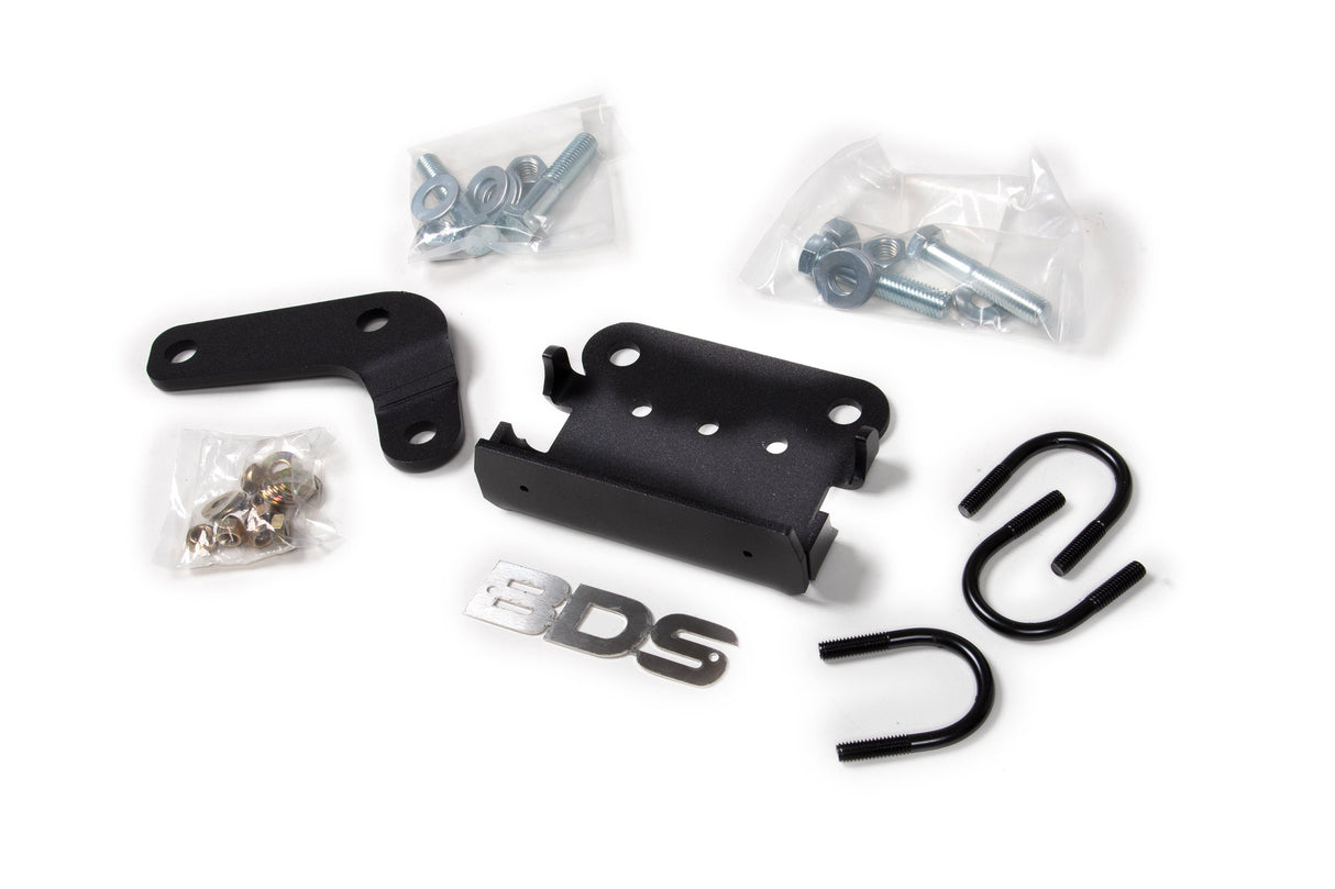 Dual Steering Stabilizer Mounting Kit - Ford F250/F350 Super Duty (99-04) And Excursion (00-05) 4WD BDS Suspension Steering Stabilizer Hardware Kit AXOPROS