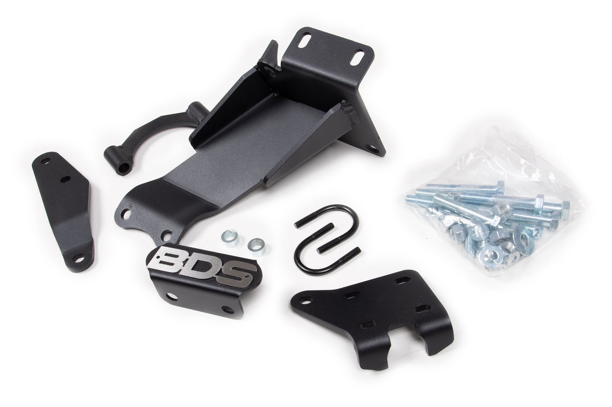 Dual Steering Stabilizer Mounting Kit - Ram 2500 (14-18) And 3500 (13-18) 4WD BDS Suspension Steering Stabilizer  AXOPROS