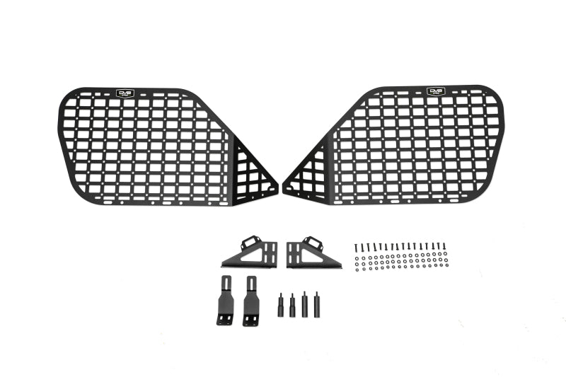 DV8 10-23 Toyota 4Runner Rear Window Molle Panels DV8 Offroad Exterior Trim  AXOPROS