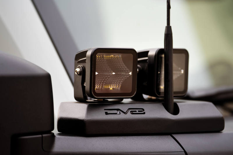 DV8 21-22 Ford Bronco A-Pillar Pod Light Mounts DV8 Offroad Light Mounts AXOPROS