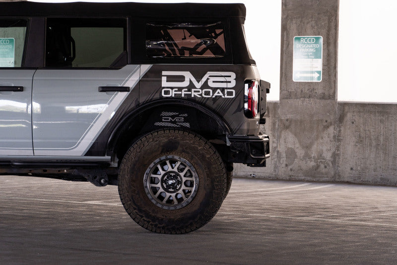 DV8 21-22 Spare Tire Delete DV8 Offroad Brackets AXOPROS