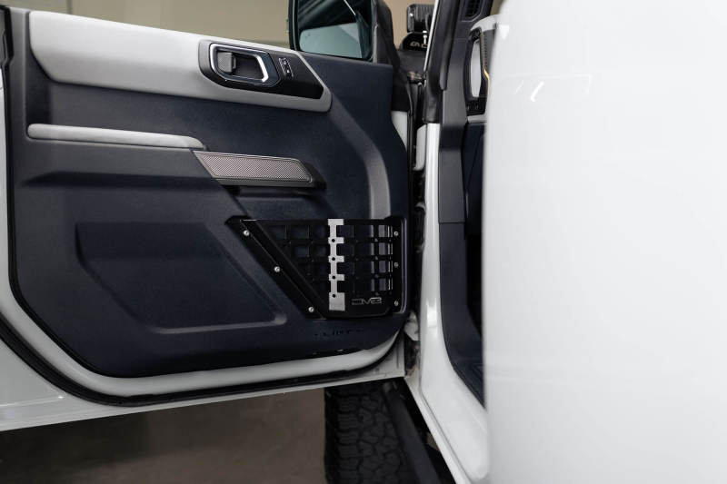 DV8 21-23 Ford Bronco Front Door Pocket Molle Panels DV8 Offroad Exterior Trim  AXOPROS
