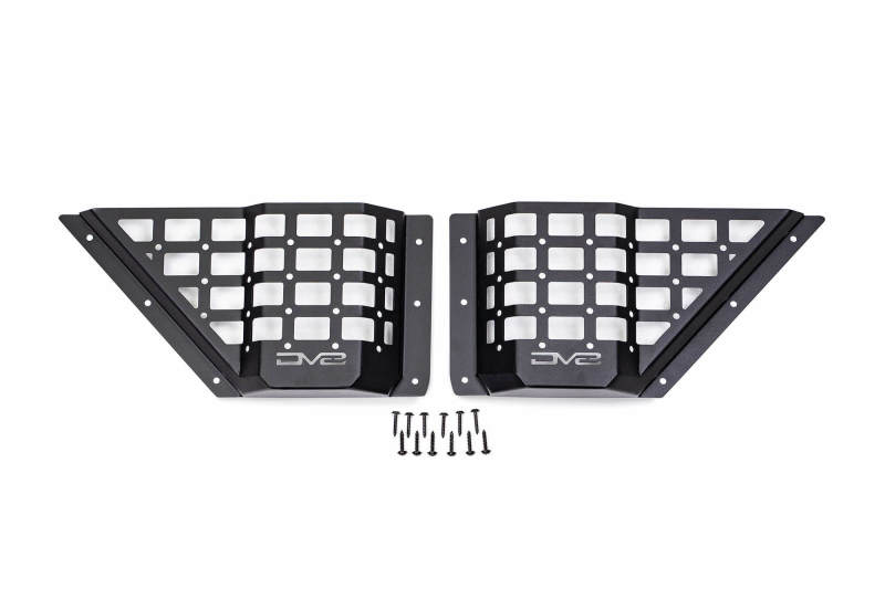 DV8 21-23 Ford Bronco Front Door Pocket Molle Panels DV8 Offroad Exterior Trim  AXOPROS