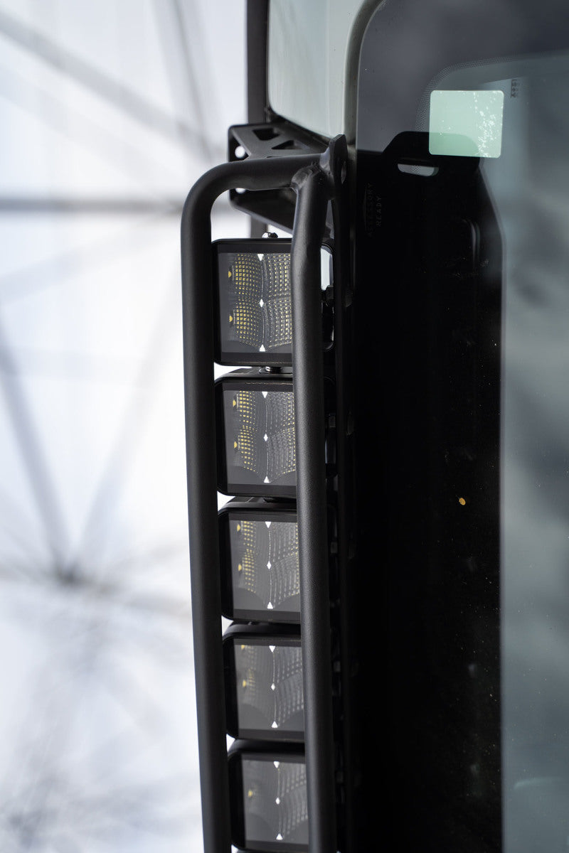 DV8 21+ Ford Bronco Curved Light Bracket for 12 3in. Pod Lights DV8 Offroad Light Mounts AXOPROS