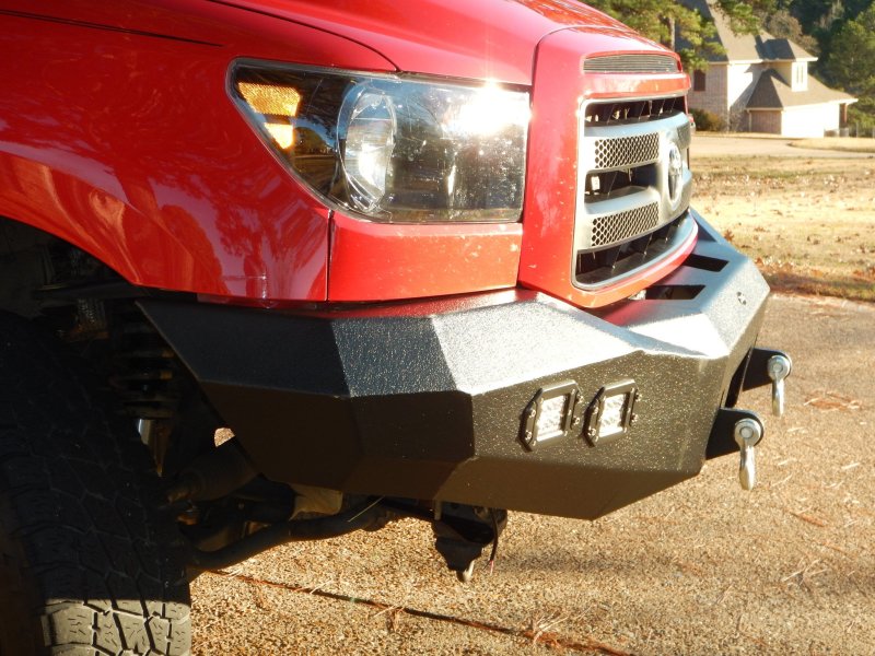 DV8 Offroad 07-13 Toyota Tundra Front Bumper DV8 Offroad Bumpers - Steel AXOPROS