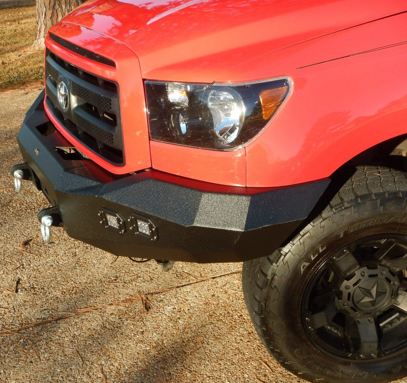 DV8 Offroad 07-13 Toyota Tundra Front Bumper DV8 Offroad Bumpers - Steel AXOPROS