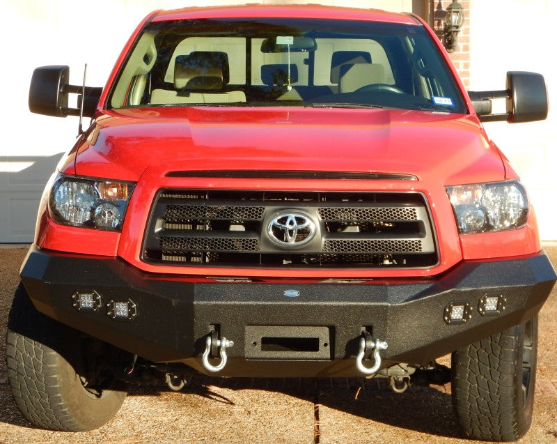 DV8 Offroad 07-13 Toyota Tundra Front Bumper DV8 Offroad Bumpers - Steel AXOPROS