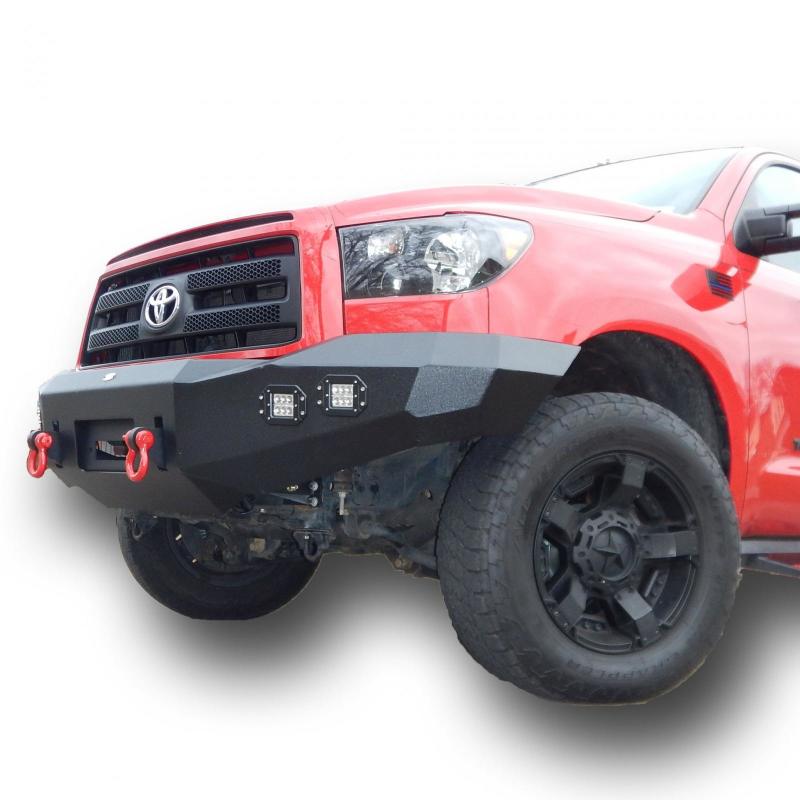 DV8 Offroad 07-13 Toyota Tundra Front Bumper DV8 Offroad Bumpers - Steel AXOPROS