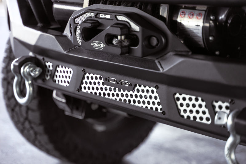 DV8 Offroad 07-18 Jeep Wrangler JK / 18-23 Wrangler JL / 20-23 Gladiator JT MTO Series Front Bumper DV8 Offroad Bumpers - Steel AXOPROS