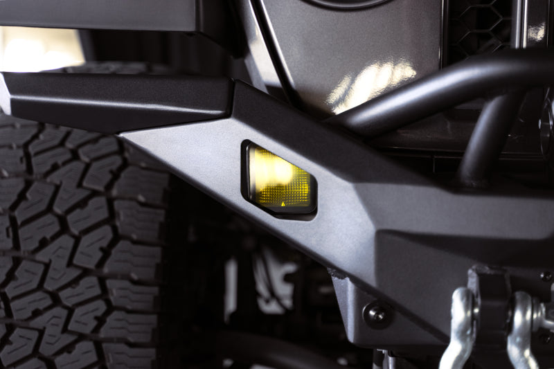 DV8 Offroad 07-18 Jeep Wrangler JK / 18-23 Wrangler JL / 20-23 Gladiator JT MTO Series Front Bumper DV8 Offroad Bumpers - Steel AXOPROS