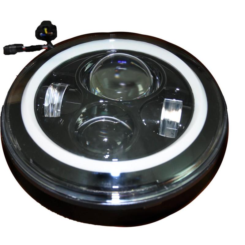 DV8 Offroad 07-18 Jeep Wrangler JK LED Projector Headlights DV8 Offroad Headlights AXOPROS