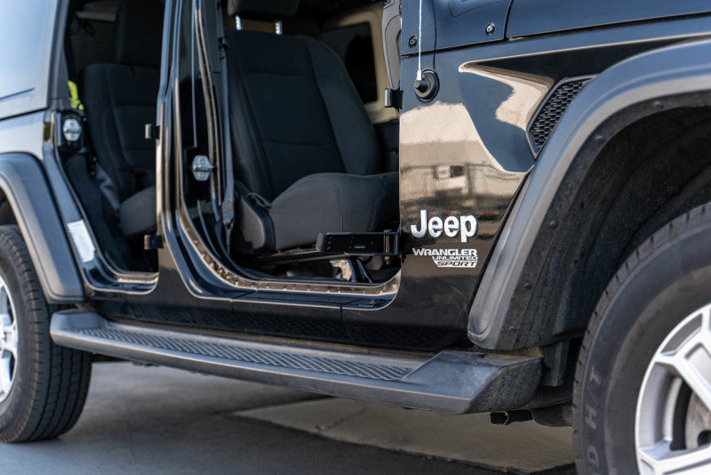 DV8 Offroad 07-23 Jeep Gladiator/Wrangler JT/JK/JL Foot Pegs DV8 Offroad Exterior Trim  AXOPROS