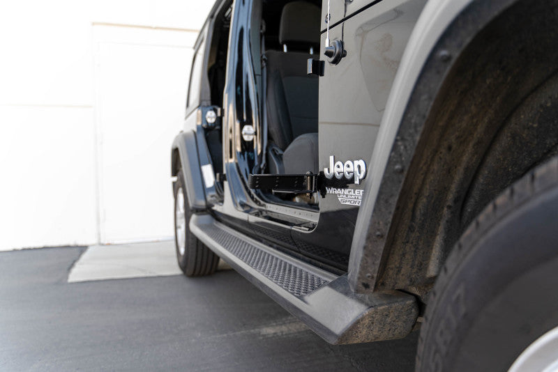 DV8 Offroad 07-23 Jeep Gladiator/Wrangler JT/JK/JL Foot Pegs DV8 Offroad Exterior Trim  AXOPROS