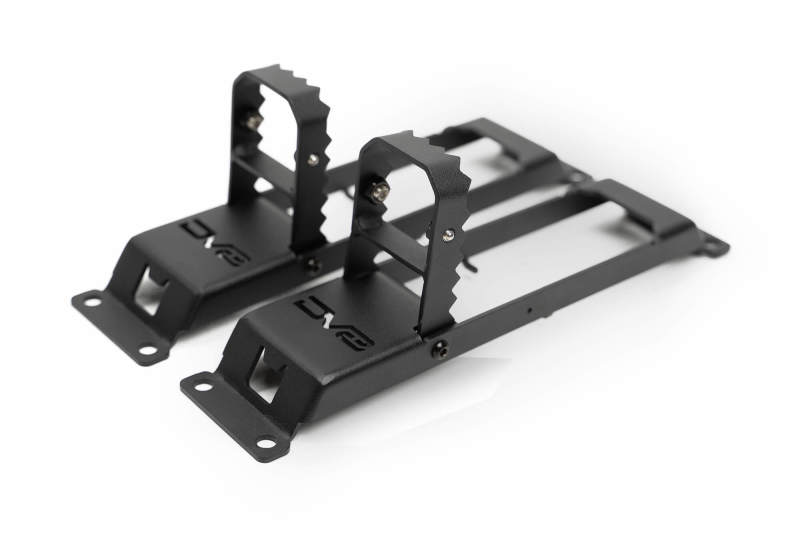 DV8 Offroad 07-23 Jeep Gladiator/Wrangler JT/JK/JL Hinge Mounted Step DV8 Offroad Side Steps AXOPROS