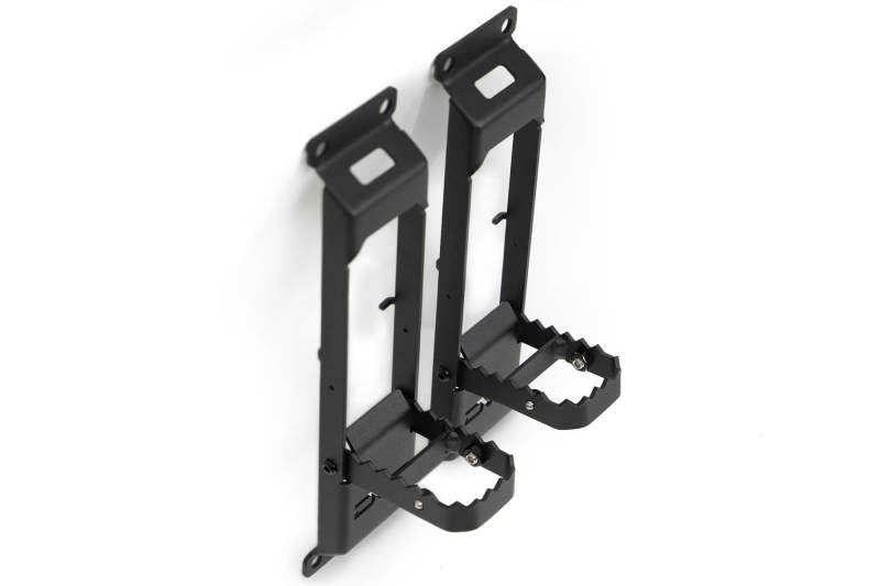 DV8 Offroad 07-23 Jeep Gladiator/Wrangler JT/JK/JL Hinge Mounted Step DV8 Offroad Side Steps AXOPROS