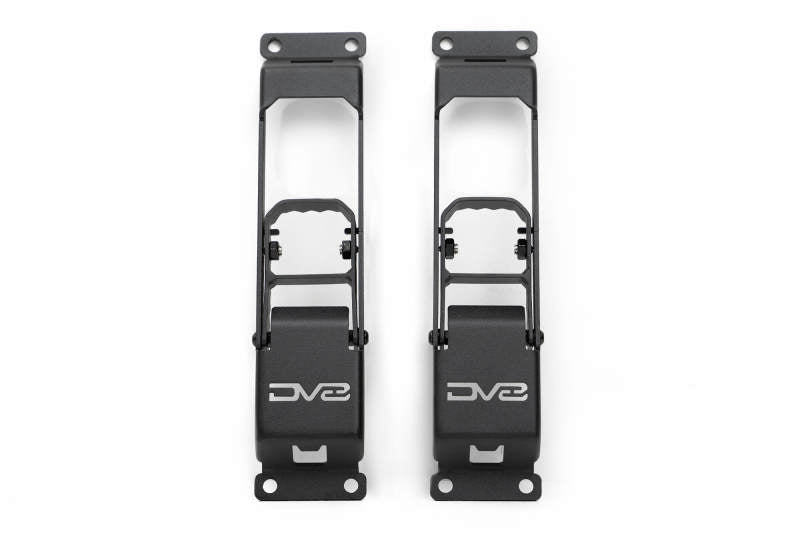 DV8 Offroad 07-23 Jeep Gladiator/Wrangler JT/JK/JL Hinge Mounted Step DV8 Offroad Side Steps AXOPROS
