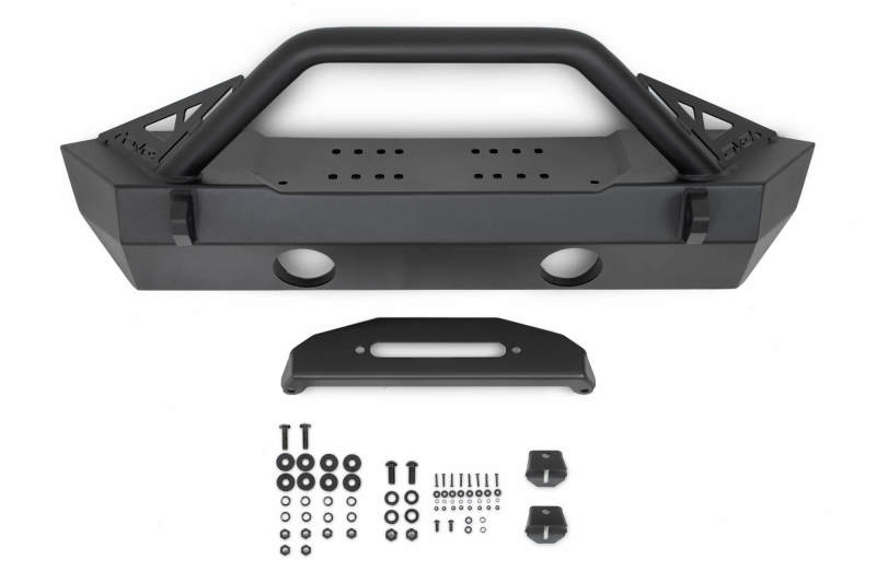 DV8 Offroad 07-23 Jeep Wrangler JK/JL & Gladiator JT FS-15 Series Front Bumper DV8 Offroad Bumpers - Steel AXOPROS