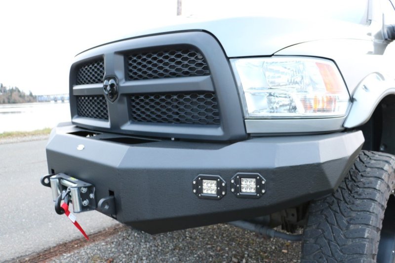 DV8 Offroad 10-14 Dodge Ram 2500/3500 Front Bumper DV8 Offroad Bumpers - Steel AXOPROS