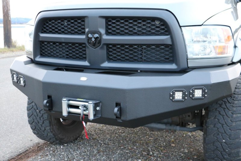 DV8 Offroad 10-14 Dodge Ram 2500/3500 Front Bumper DV8 Offroad Bumpers - Steel AXOPROS