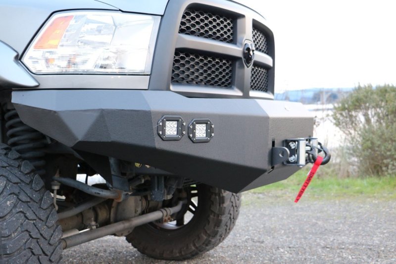 DV8 Offroad 10-14 Dodge Ram 2500/3500 Front Bumper DV8 Offroad Bumpers - Steel AXOPROS