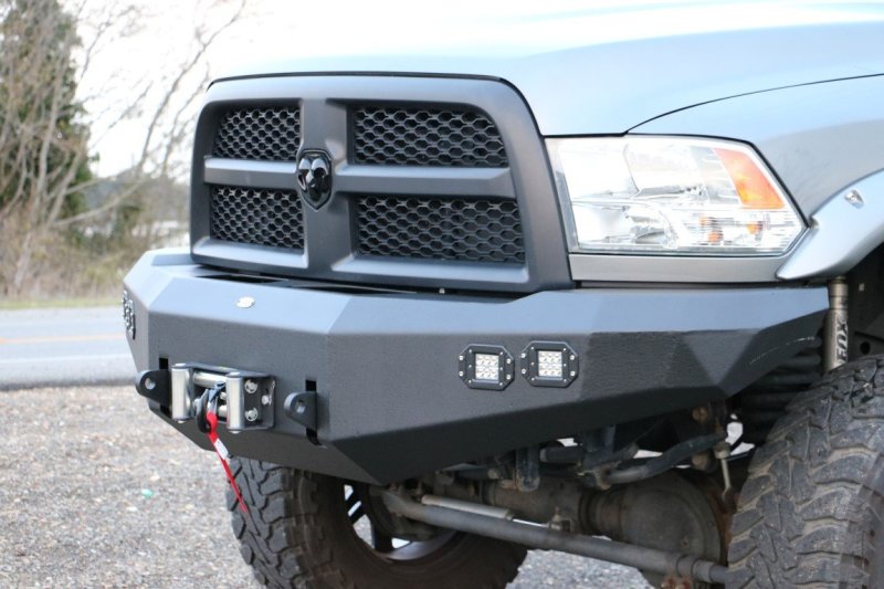DV8 Offroad 10-14 Dodge Ram 2500/3500 Front Bumper DV8 Offroad Bumpers - Steel AXOPROS