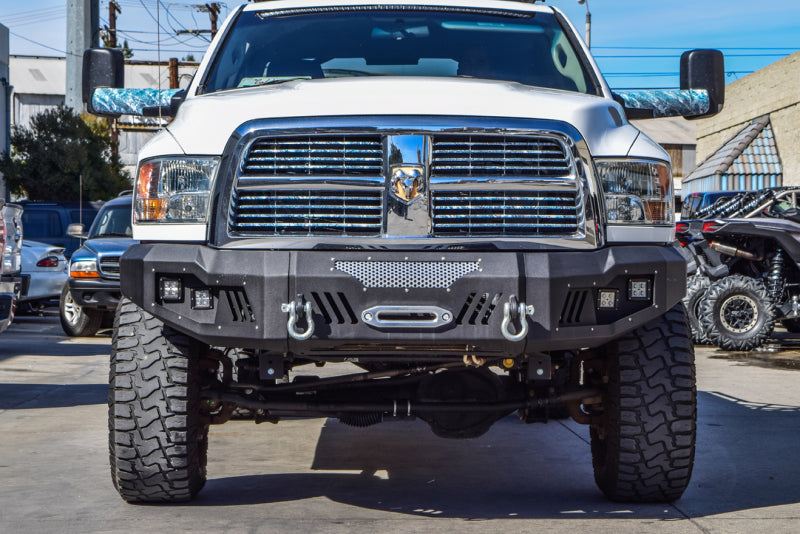 DV8 Offroad 10-18 RAM 2500 Front Bumper DV8 Offroad Bumpers - Steel AXOPROS