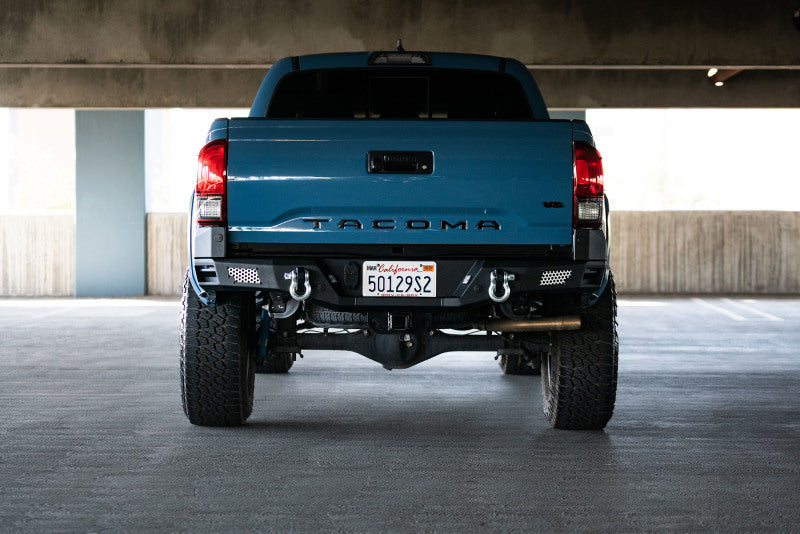 DV8 Offroad 16-23 Toyota Tacoma MTO Series Rear Bumper DV8 Offroad Bumpers - Steel  AXOPROS