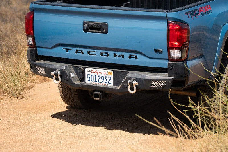 DV8 Offroad 16-23 Toyota Tacoma MTO Series Rear Bumper DV8 Offroad Bumpers - Steel  AXOPROS