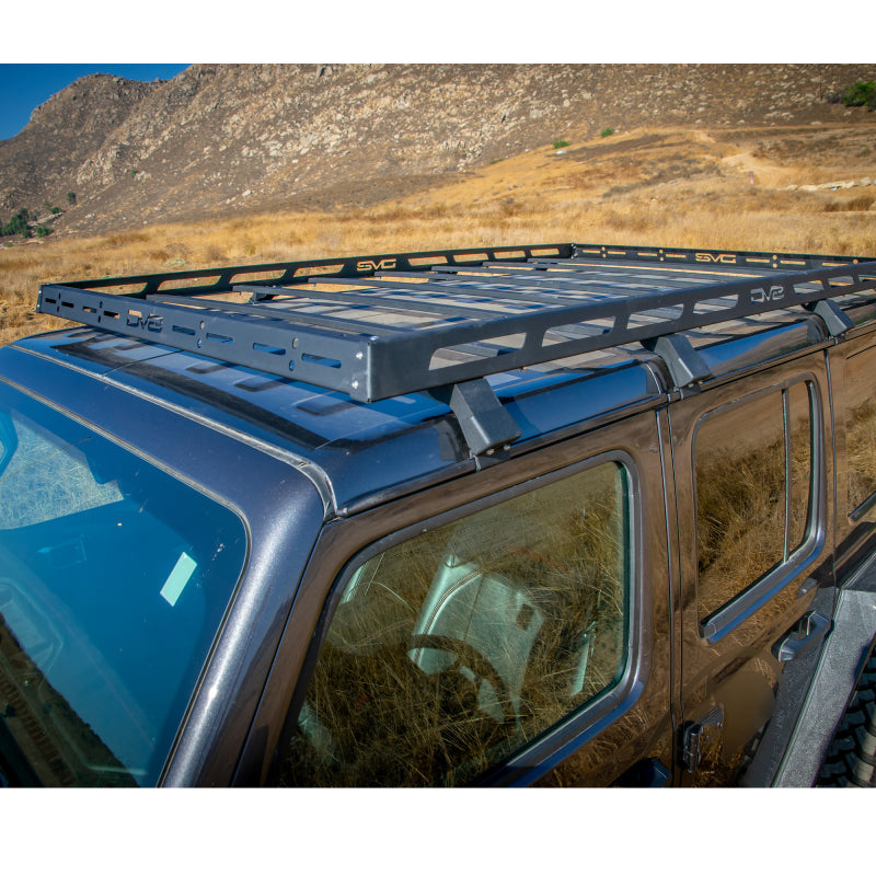 DV8 Offroad 18-21 Jeep Wrangler JL 4-Door Roof Rack DV8 Offroad Roof Rack  AXOPROS