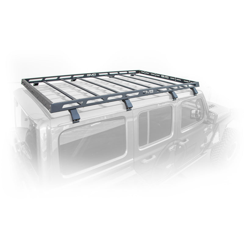 DV8 Offroad 18-21 Jeep Wrangler JL 4-Door Roof Rack DV8 Offroad Roof Rack  AXOPROS