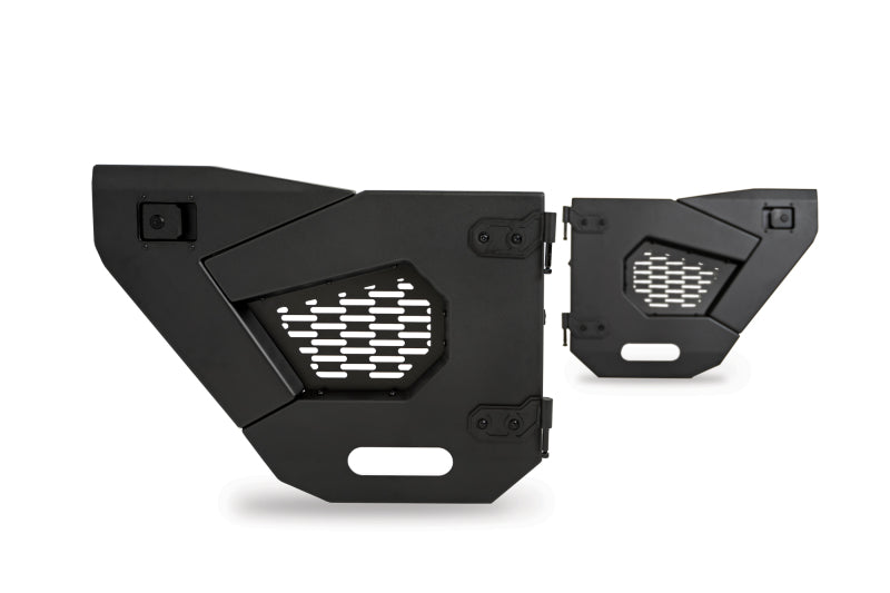 DV8 Offroad 18-22 Jeep Wrangler JL/JT Spec Series Half Doors - Rear Set DV8 Offroad Doors AXOPROS