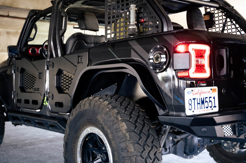 DV8 Offroad 18-23 Jeep Wrangler JL Slim Fender Flares DV8 Offroad Fenders AXOPROS