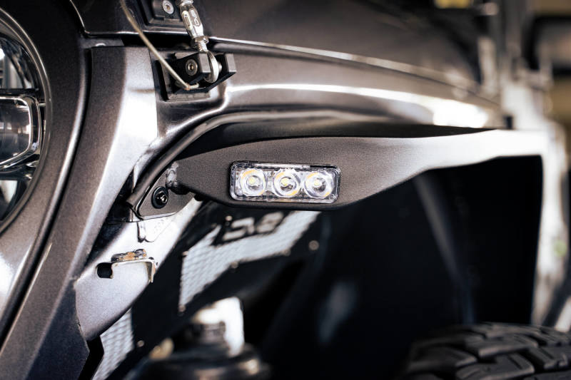 DV8 Offroad 18-23 Jeep Wrangler JL Slim Fender Flares DV8 Offroad Fenders AXOPROS