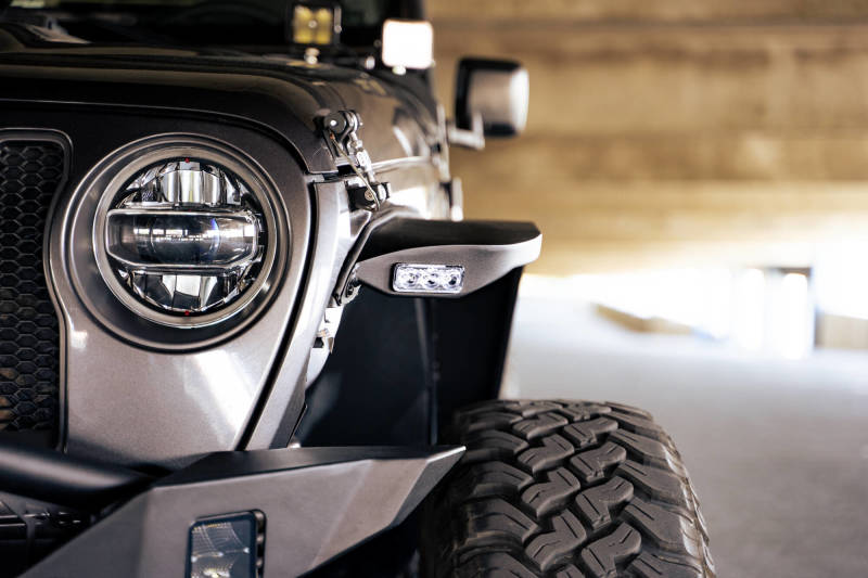 DV8 Offroad 18-23 Jeep Wrangler JL Slim Fender Flares DV8 Offroad Fenders AXOPROS