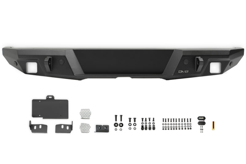 DV8 Offroad 18-23 Wrangler JL FS-7 Series Rear Bumper DV8 Offroad Bumpers - Steel AXOPROS