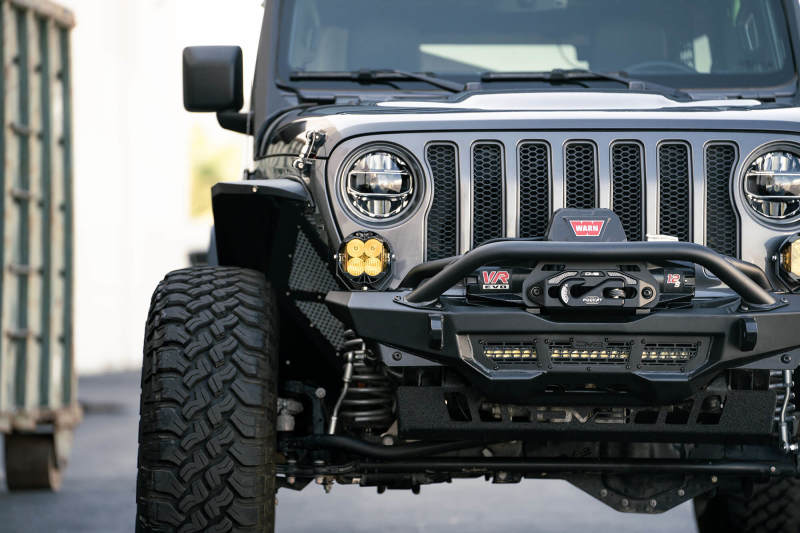 DV8 Offroad 18-23 Wrangler JL/Gladiator JT Spec Series Front Bumper DV8 Offroad Bumpers - Steel AXOPROS