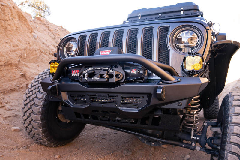 DV8 Offroad 18-23 Wrangler JL/Gladiator JT Spec Series Front Bumper DV8 Offroad Bumpers - Steel AXOPROS