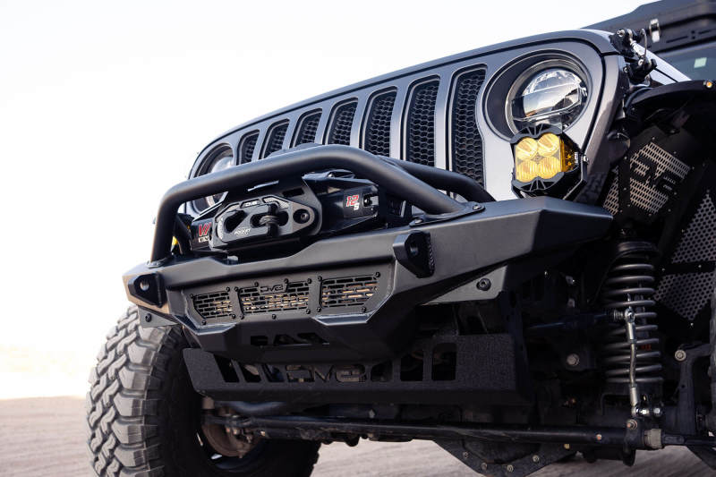 DV8 Offroad 18-23 Wrangler JL/Gladiator JT Spec Series Front Bumper DV8 Offroad Bumpers - Steel AXOPROS
