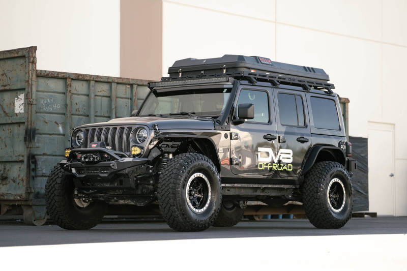 DV8 Offroad 18-23 Wrangler JL/Gladiator JT Spec Series Front Bumper DV8 Offroad Bumpers - Steel AXOPROS