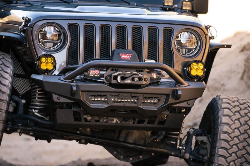 DV8 Offroad 18-23 Wrangler JL/Gladiator JT Spec Series Front Bumper DV8 Offroad Bumpers - Steel AXOPROS