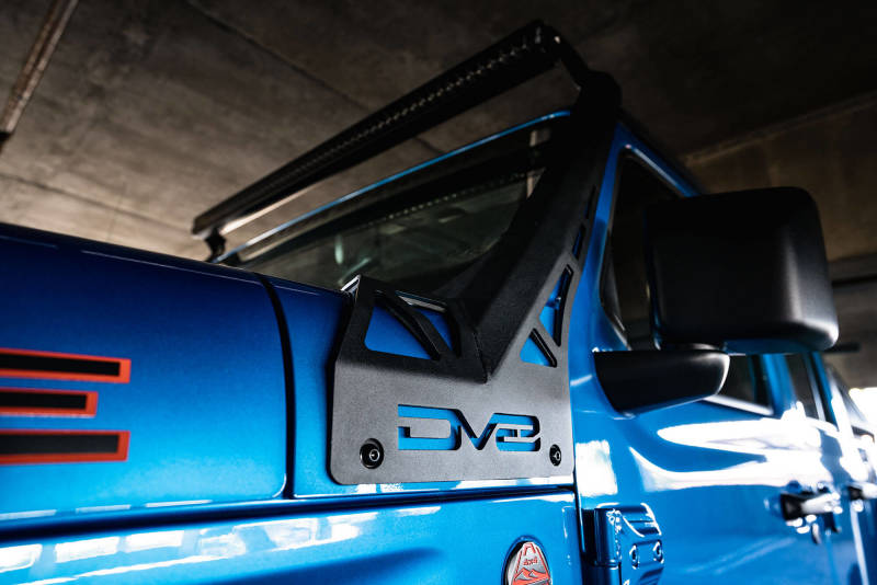 DV8 Offroad 20-22 Jeep JL 392 & JT Mojave A-Pillar Light Bar Mount DV8 Offroad Light Mounts AXOPROS