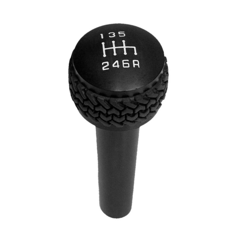 DV8 Offroad 2005-2010 Jeep TJ/JK 6-Speed Shift Knob Black Finish DV8 Offroad Shift Knobs  AXOPROS